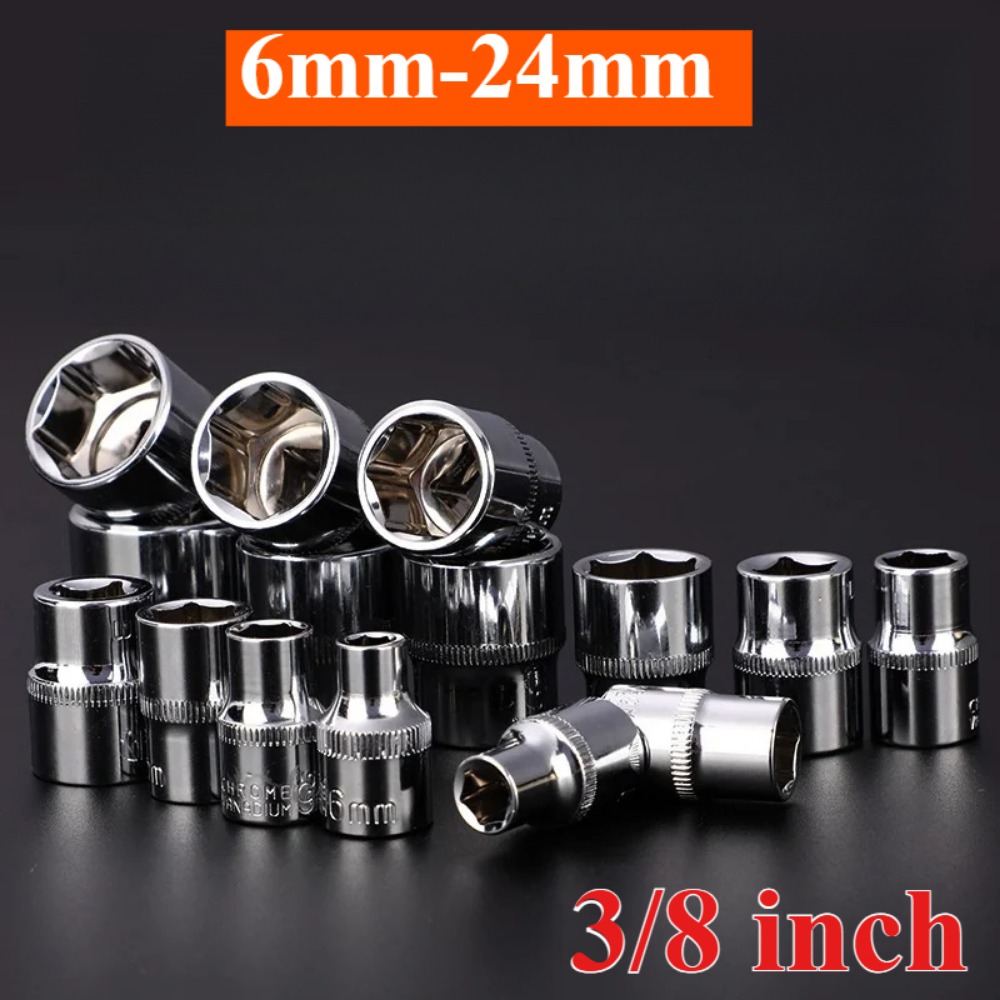 Workshop Hand Tools - 3/8 enchufe corto 6-24mm enchufe hexagonal
