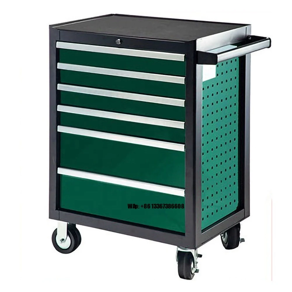 Workshop Hand Tools - Caja de Herramientas con Ruedas y