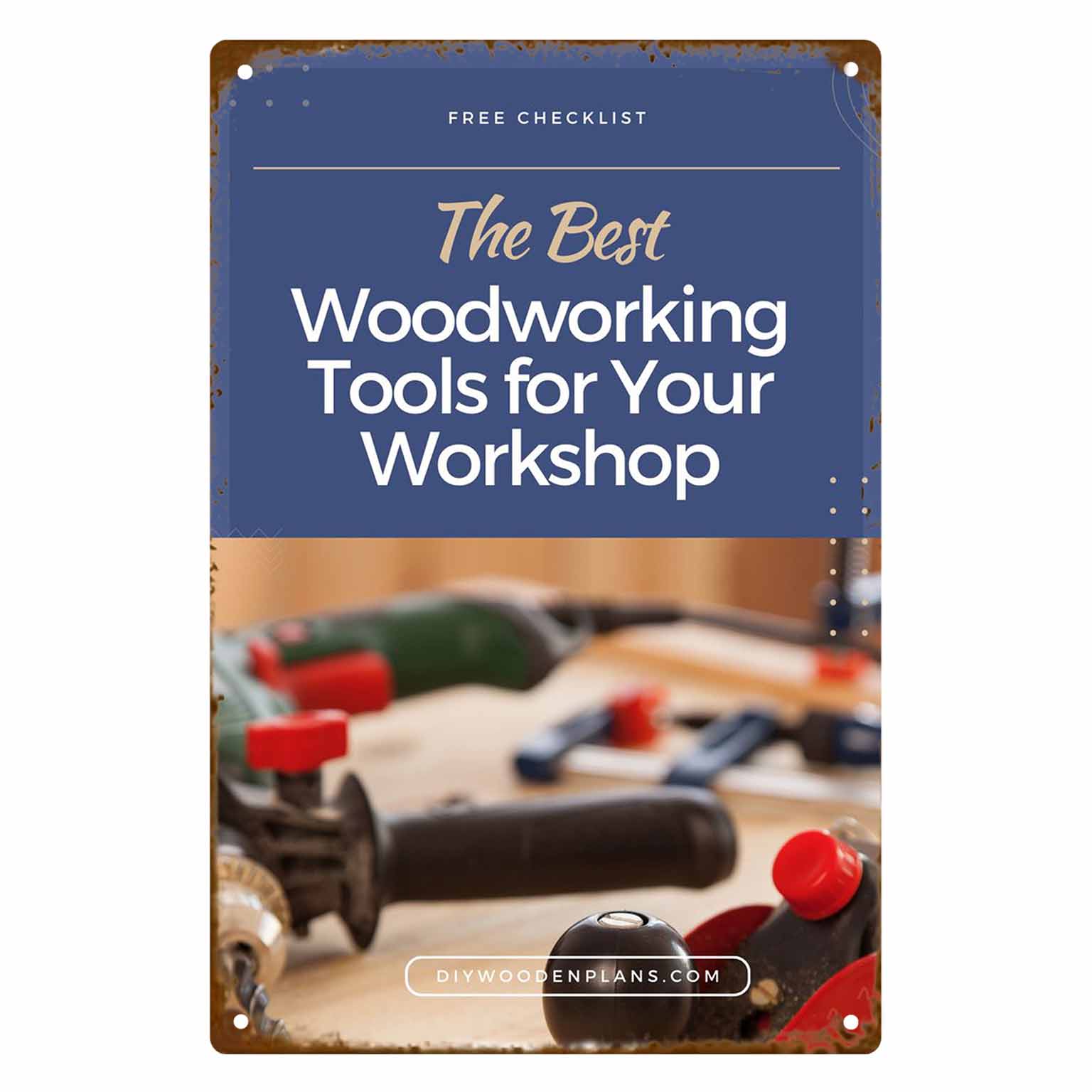 Best Tools For Workshop - Póster decorativo 2D plano de 1