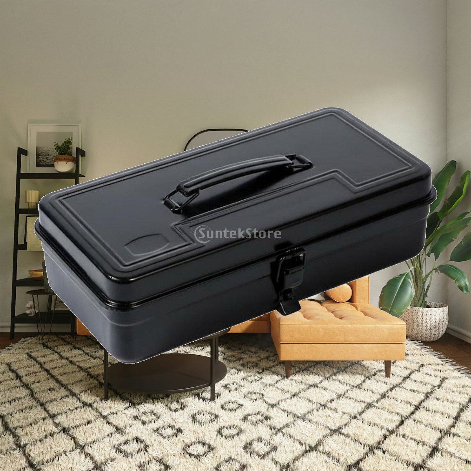 Tools For Workshop - Caja de Herramientas de Hierro Reforzada,