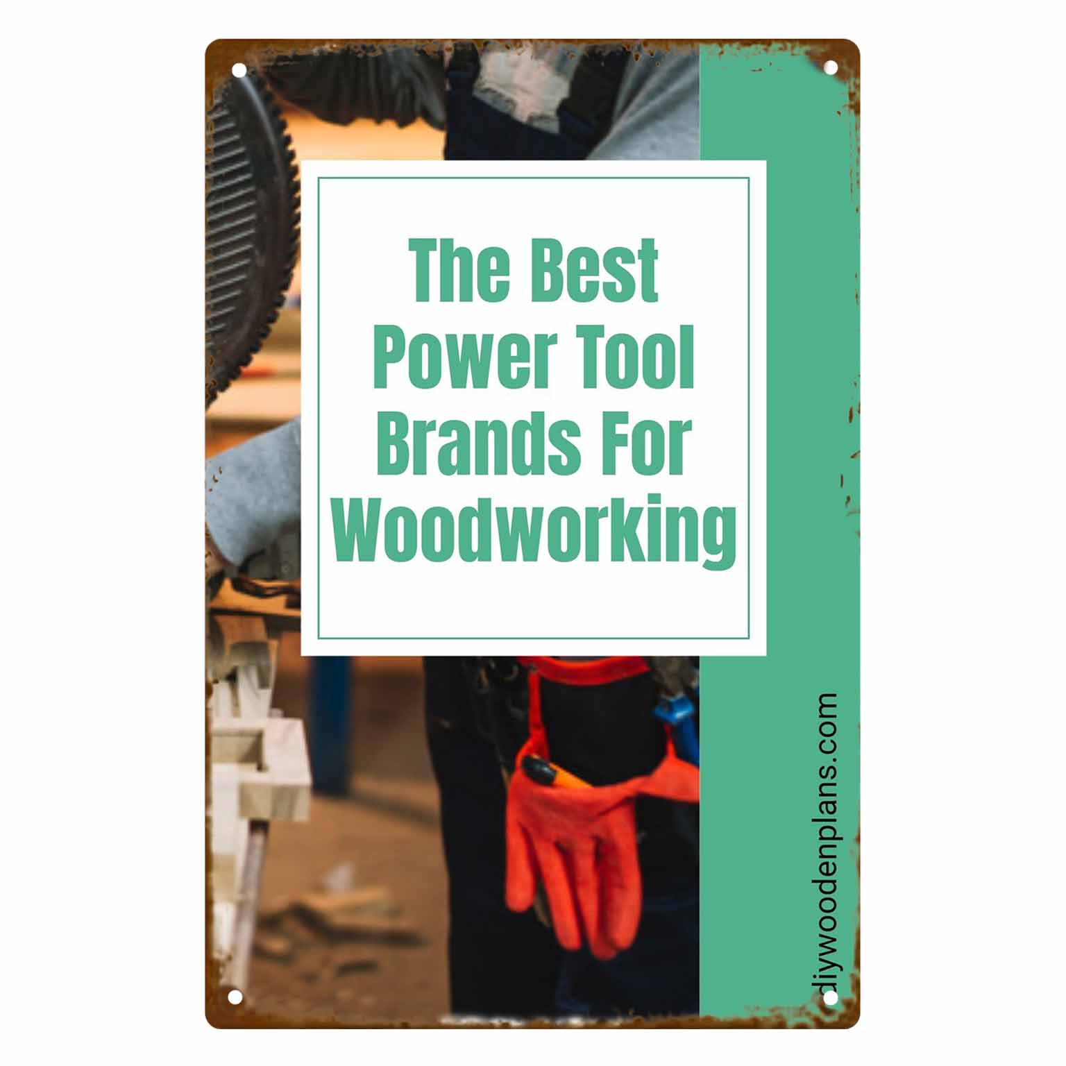 Letrero de pared plano 2D de 1 - Best Tools For Workshop reseña y precio