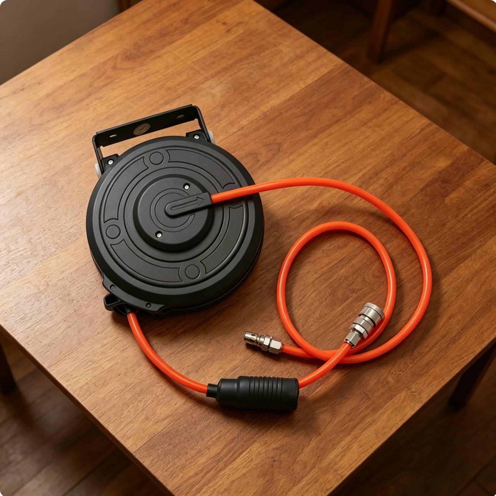 Carrete retráctil para manguer - Tools For Workshop reseña y precio