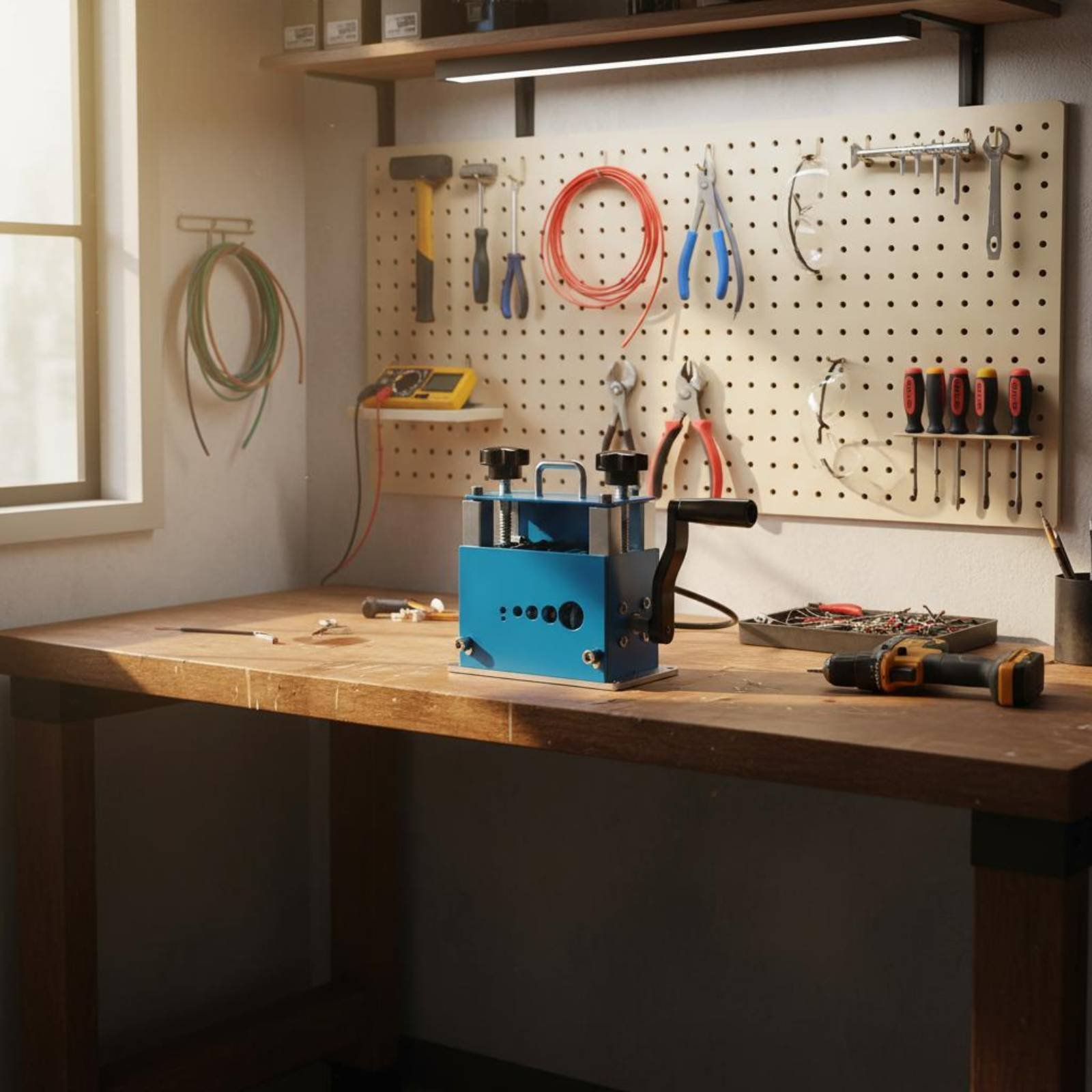 Pelacables manual de manivela  - Workshop Hand Tools reseña y precio
