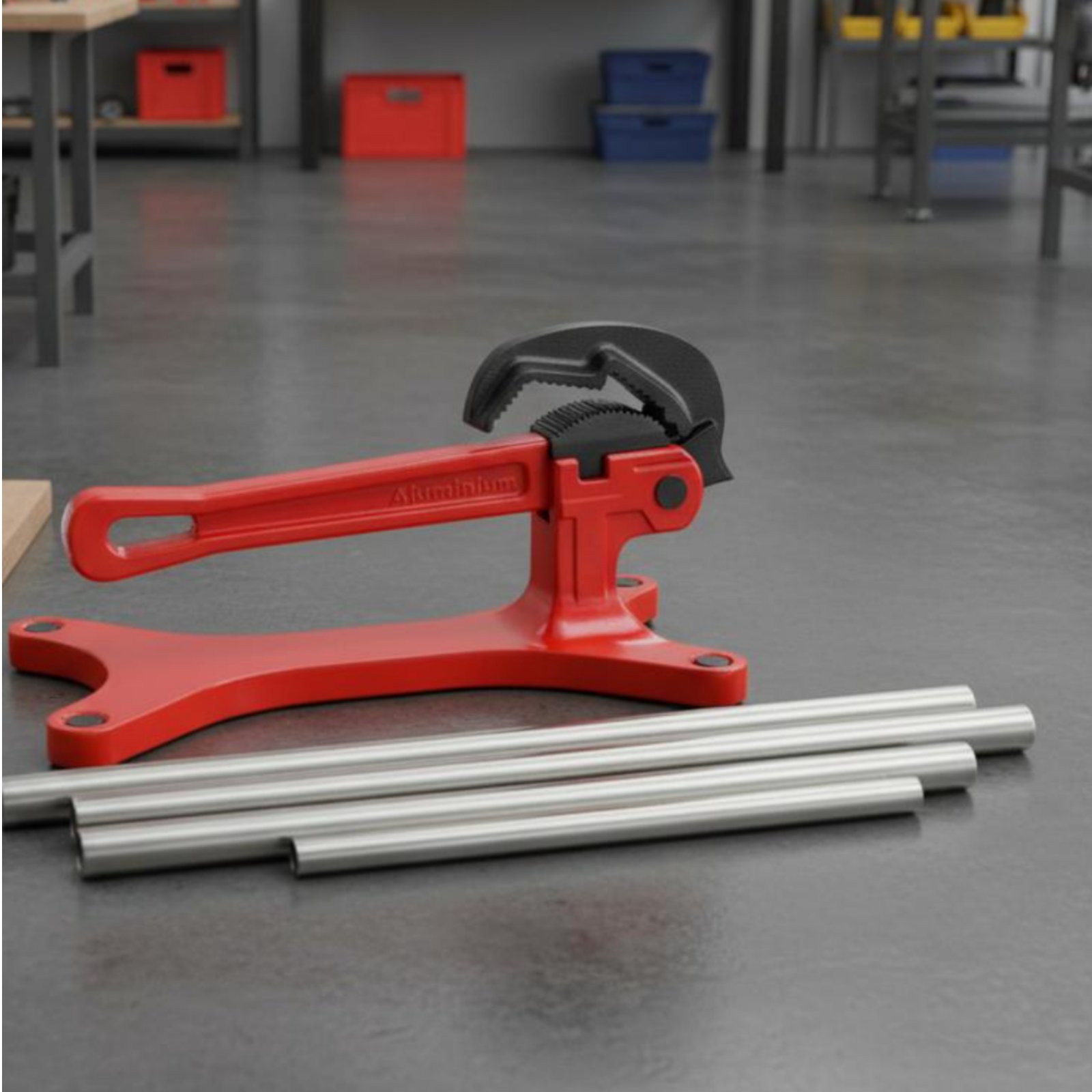 Tornillo de banco para tubos,  - Tools For Workshop reseña y precio