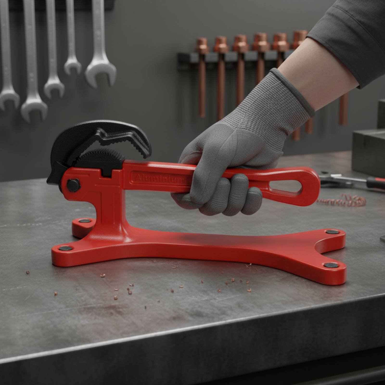 Llave de tubo autoblocante por - Tools For Workshop reseña y precio