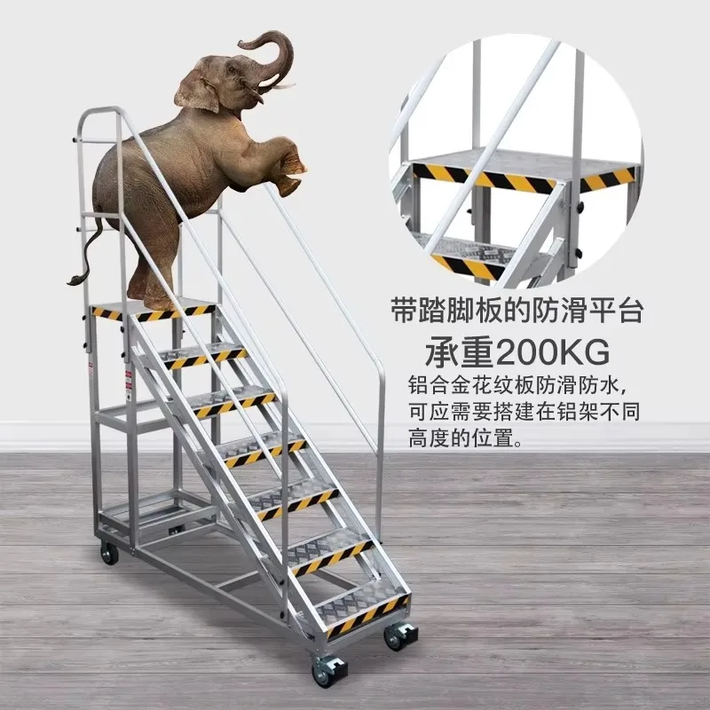 Escalera Móvil de Aluminio y A - Workshop Tools Needed reseña y precio